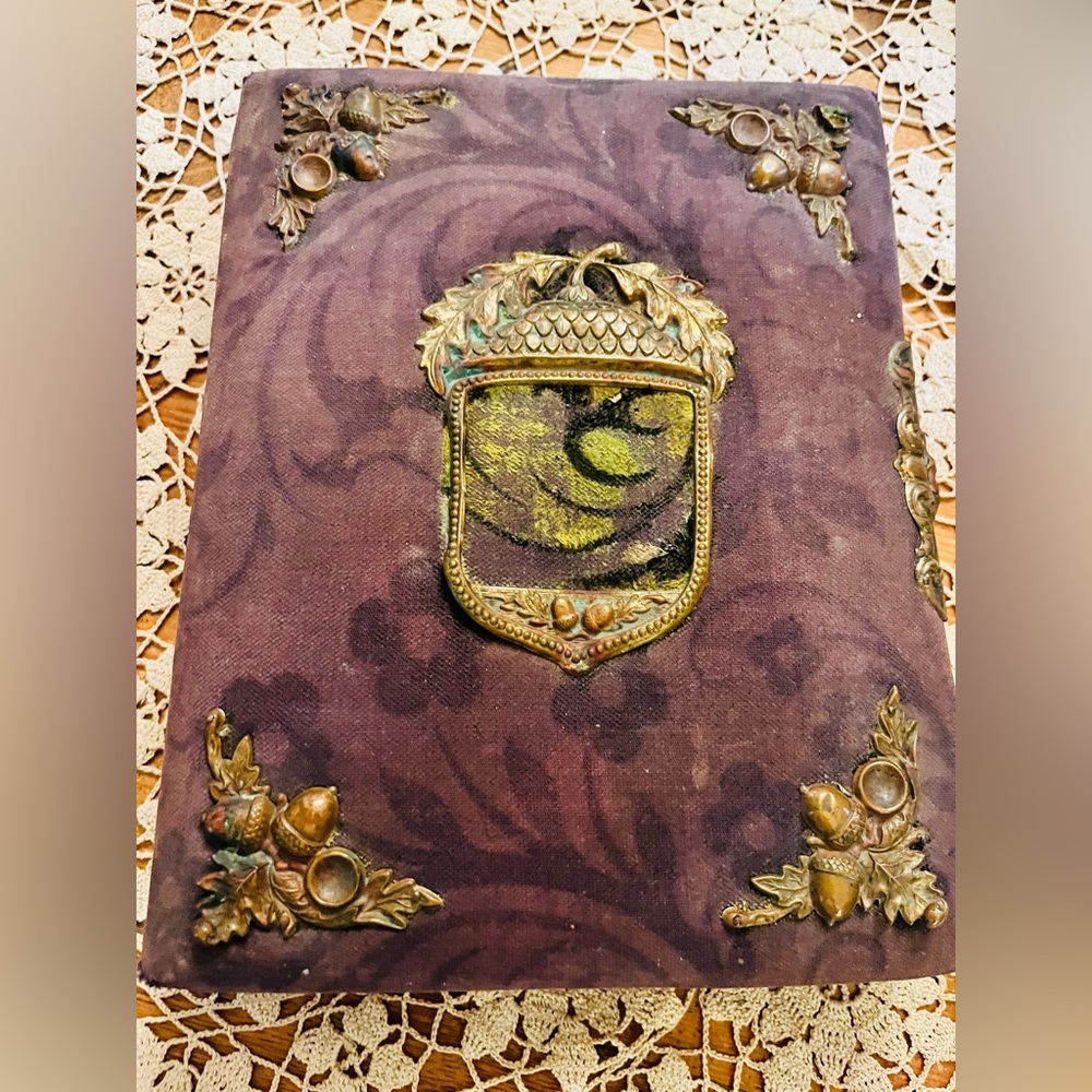 Antique Victorian Photo Album Photos